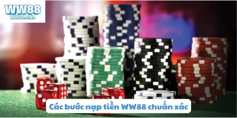 Các bước nạp tiền WW88 chuẩn xác hiện nay