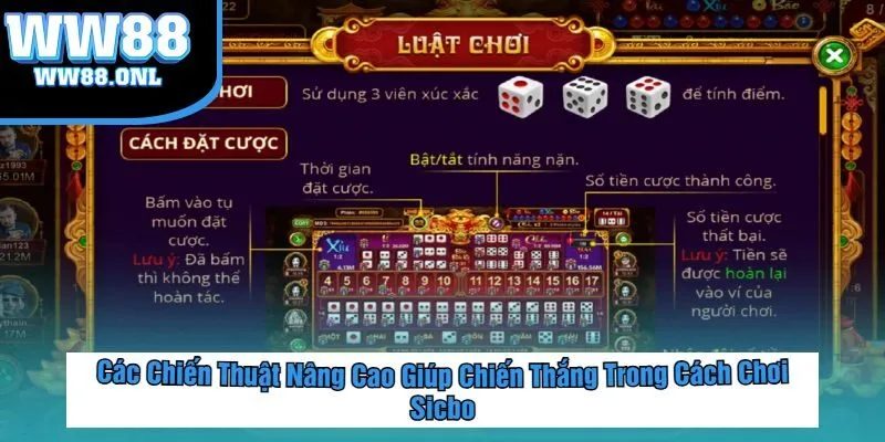 Các Chiến Thuật Nâng Cao Giúp Chiến Thắng Trong Cách Chơi Sicbo