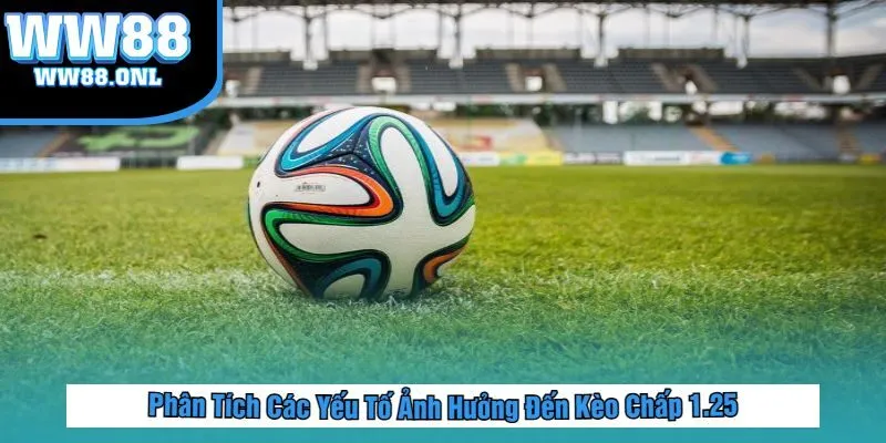 Phân Tích Các Yếu Tố Ảnh Hưởng Đến Kèo Chấp 1.25